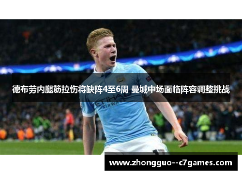 德布劳内腿筋拉伤将缺阵4至6周 曼城中场面临阵容调整挑战