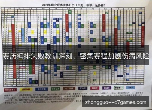 赛历编排失败教训深刻,密集赛程加剧伤病风险 赛历编排失败教训深刻,密集赛程加剧伤病风险